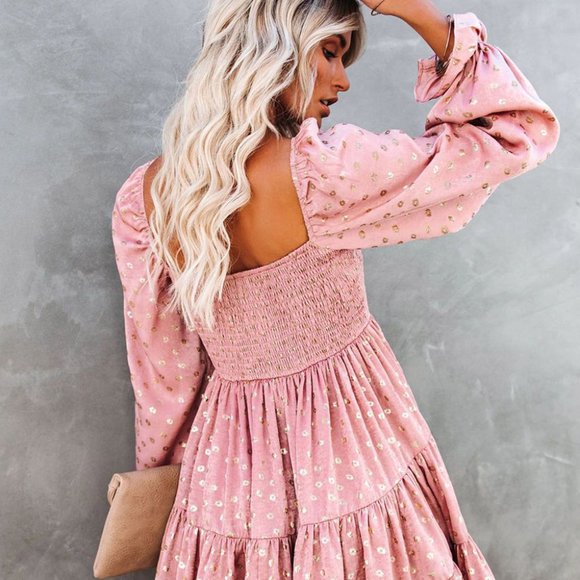 Holiday Pink Ruffle Long Sleeve- XL NWOT - Picture 7 of 9